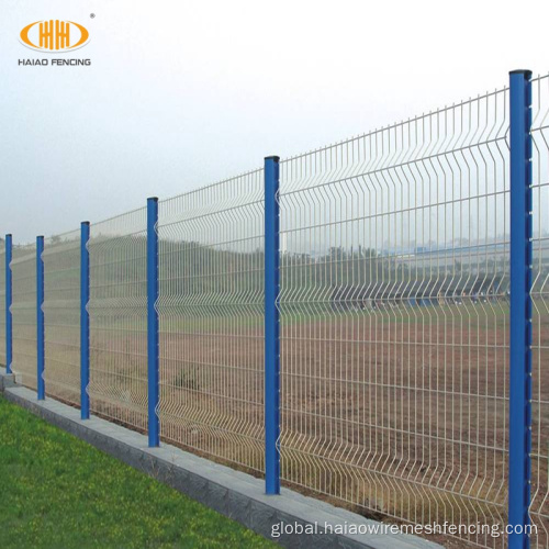 3D Mesh Fence Custom Made Iron Mesh Garden Fence Panels Factory